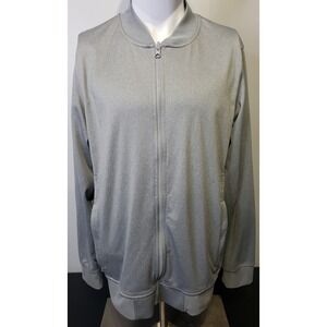 Under Armour Coldgear Full-Zip Mens Size‎ XL Gray Loose Fit Jacket Zipper Pocket